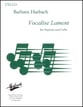 Vocalise Lament Vocal Solo & Collections sheet music cover